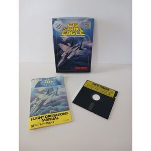 F-15 Strike Eagle Tandy 1000/1200 3000 Computer Simulation Game Microprose 1985
